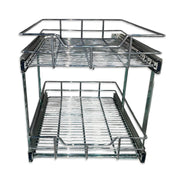 20'' TWO TIER WIRE BASKET SOFT CLOSE (H: 18 1/4" - W: 20 1/8" - D: 22")