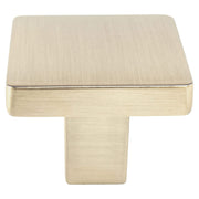 Contemporary Advantage One Champagne Square Knob