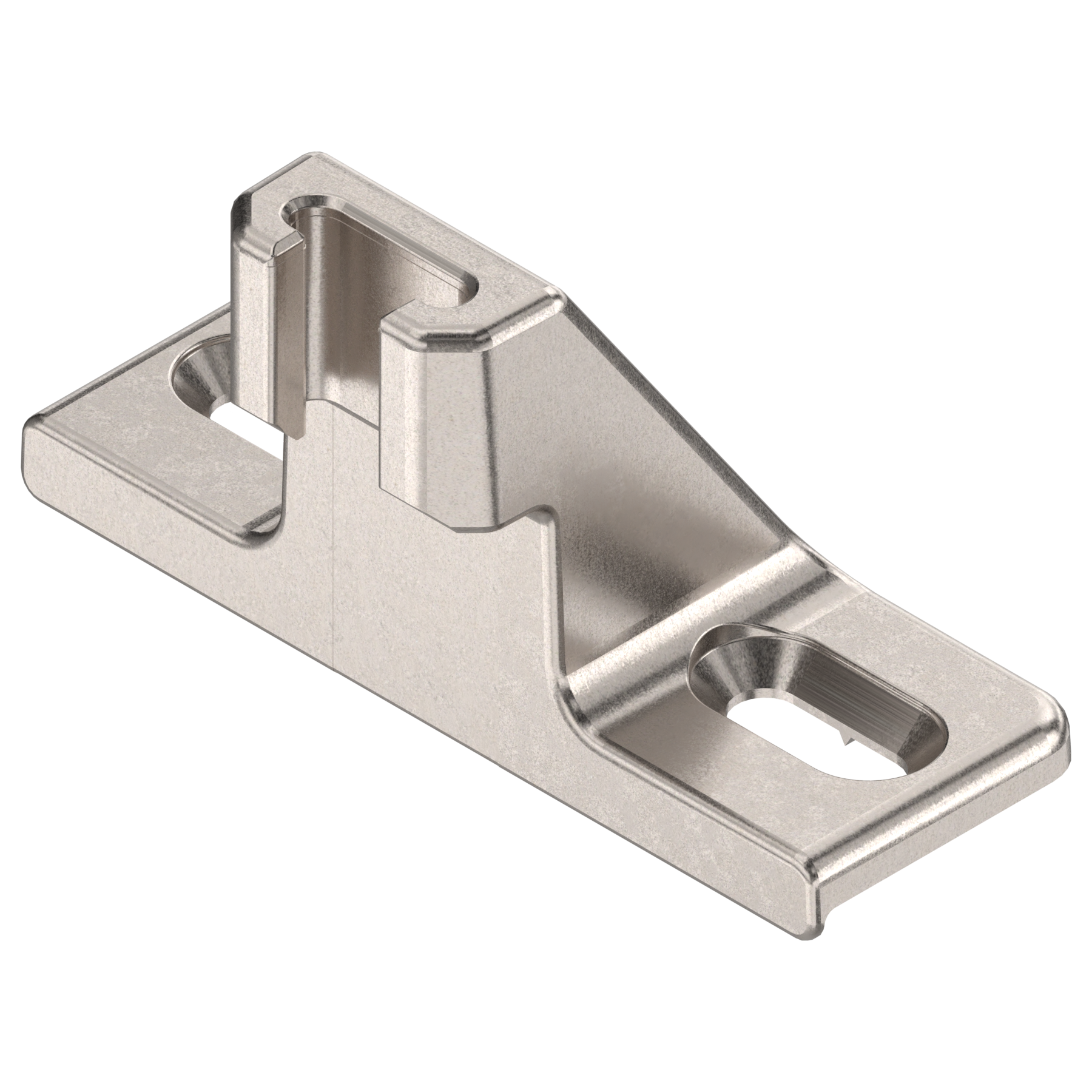 COMPACT 33 mounting plates 1/4'' Nickel