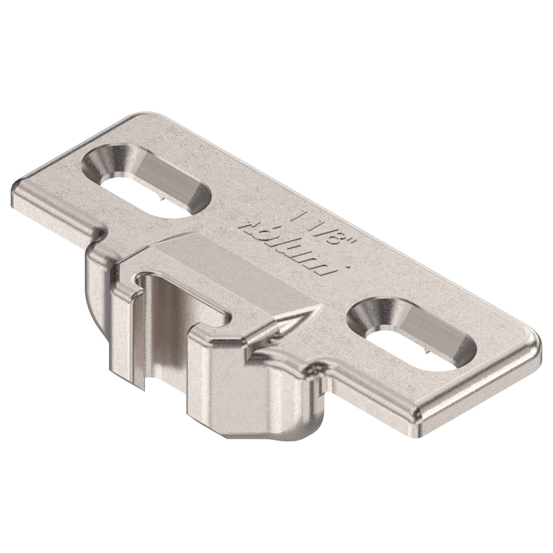 COMPACT 33 mounting plates 1-1/8'' Nickel