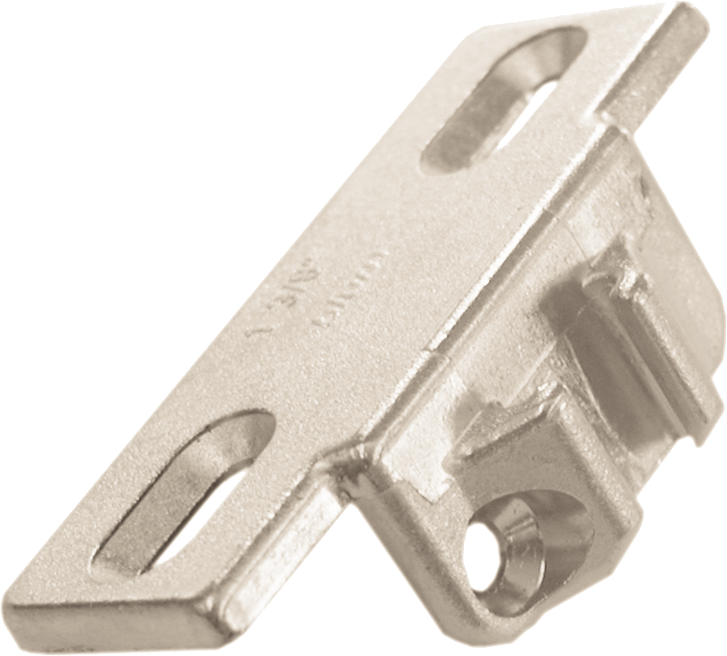 COMPACT 33 mounting plates 1-3/8'' Nickel