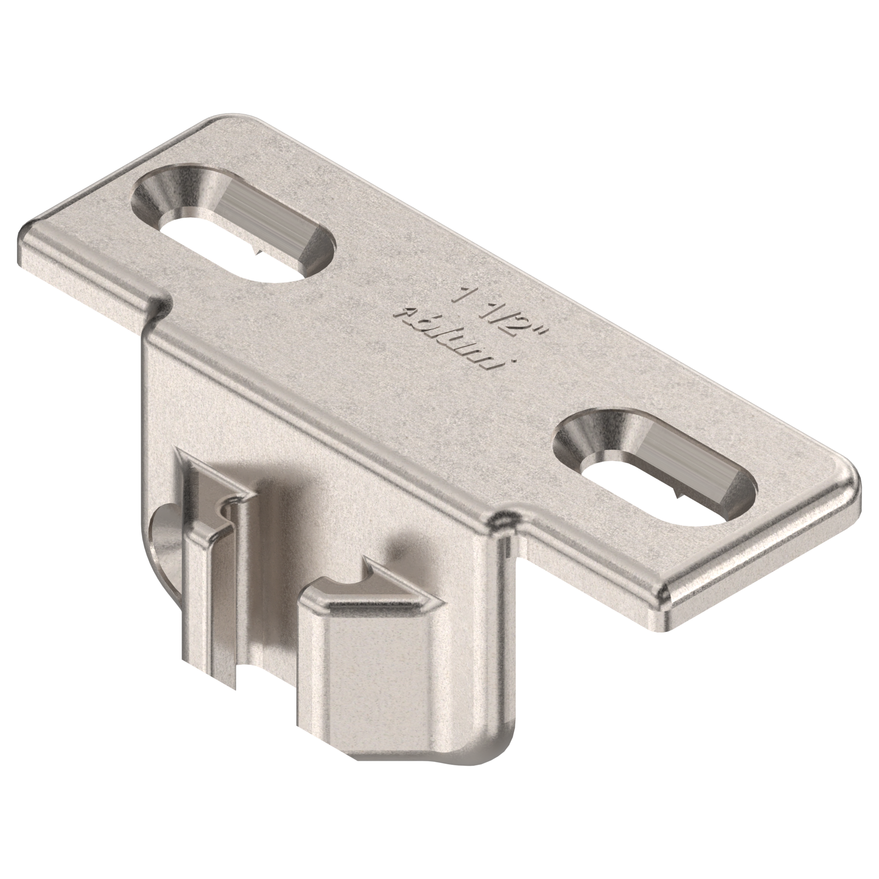 COMPACT 33 mounting plates 1-1/2'' Nickel