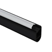 CAP MATT BLACK FOR OVAL TUBE