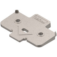 Angled spacer wedges for negative & positive angled hinges +5 Degree wedge 4mm Nickel