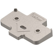 Angled spacer wedges for negative & positive angled hinges +5 Degree wedge 5mm Nickel