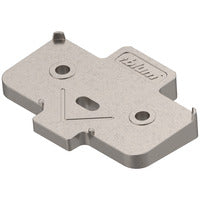 Angled spacer wedges for negative & positive angled hinges +5 Degree wedge 5mm Nickel