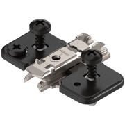 CLIP mounting plates Cam height adjustable mounting plates 0mm Nickel