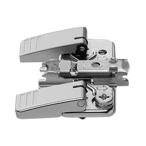 CLIP mounting plates Cam height adjustable 0mm Nickel