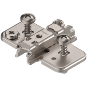 CLIP mounting plates Cam height adjustable mounting plates 3mm Nickel