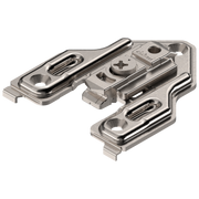 CLIP mounting plates Cam height adjustable mounting plates for face frame applications 0mm Nickel