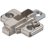 CLIP mounting plates Wing mounting plates 3mm Nickel wood screw
