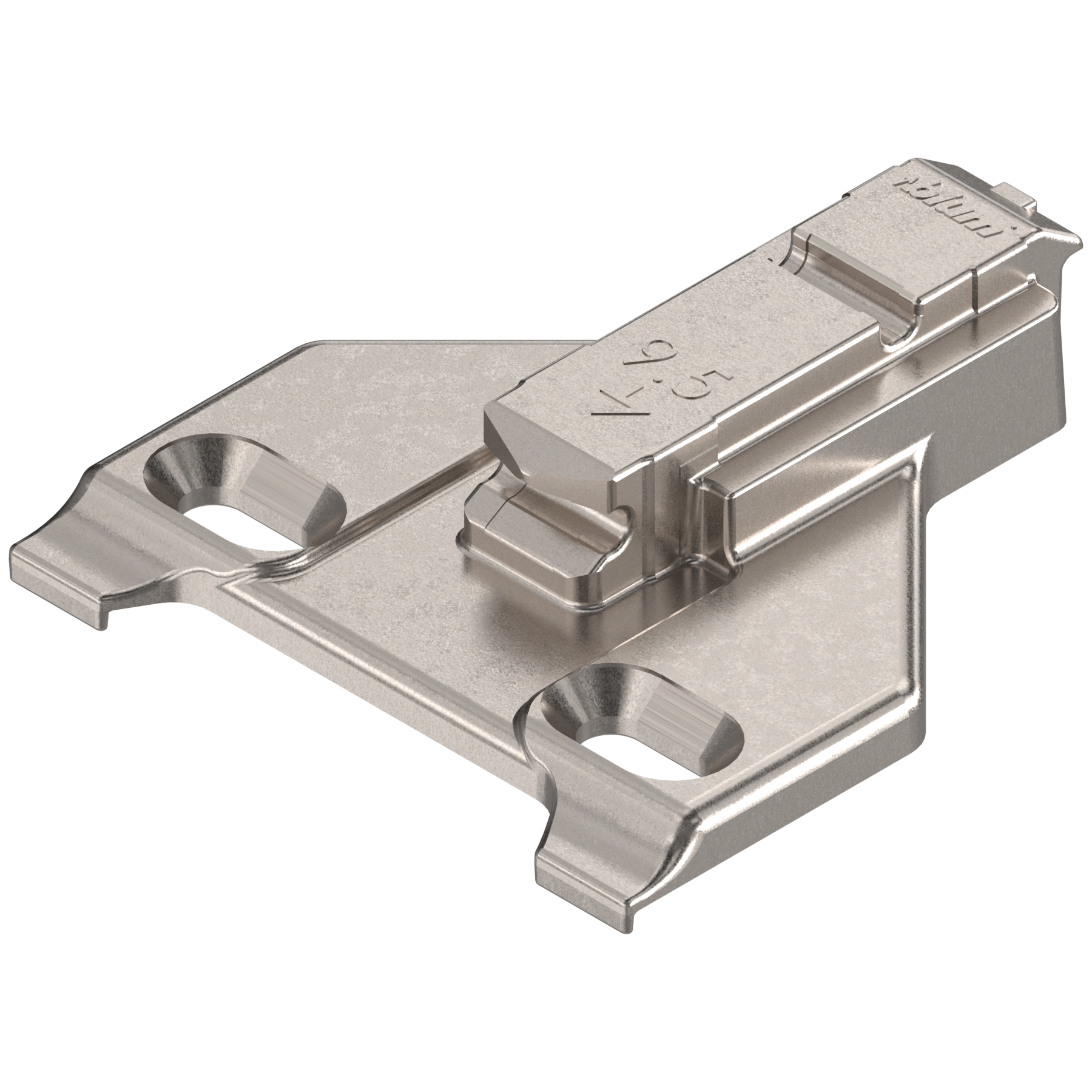 CLIP mounting plates Mounting plates for face frame applications 3mm Nickel