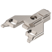 CLIP mounting plates Mounting plates for face frame applications 0mm Nickel