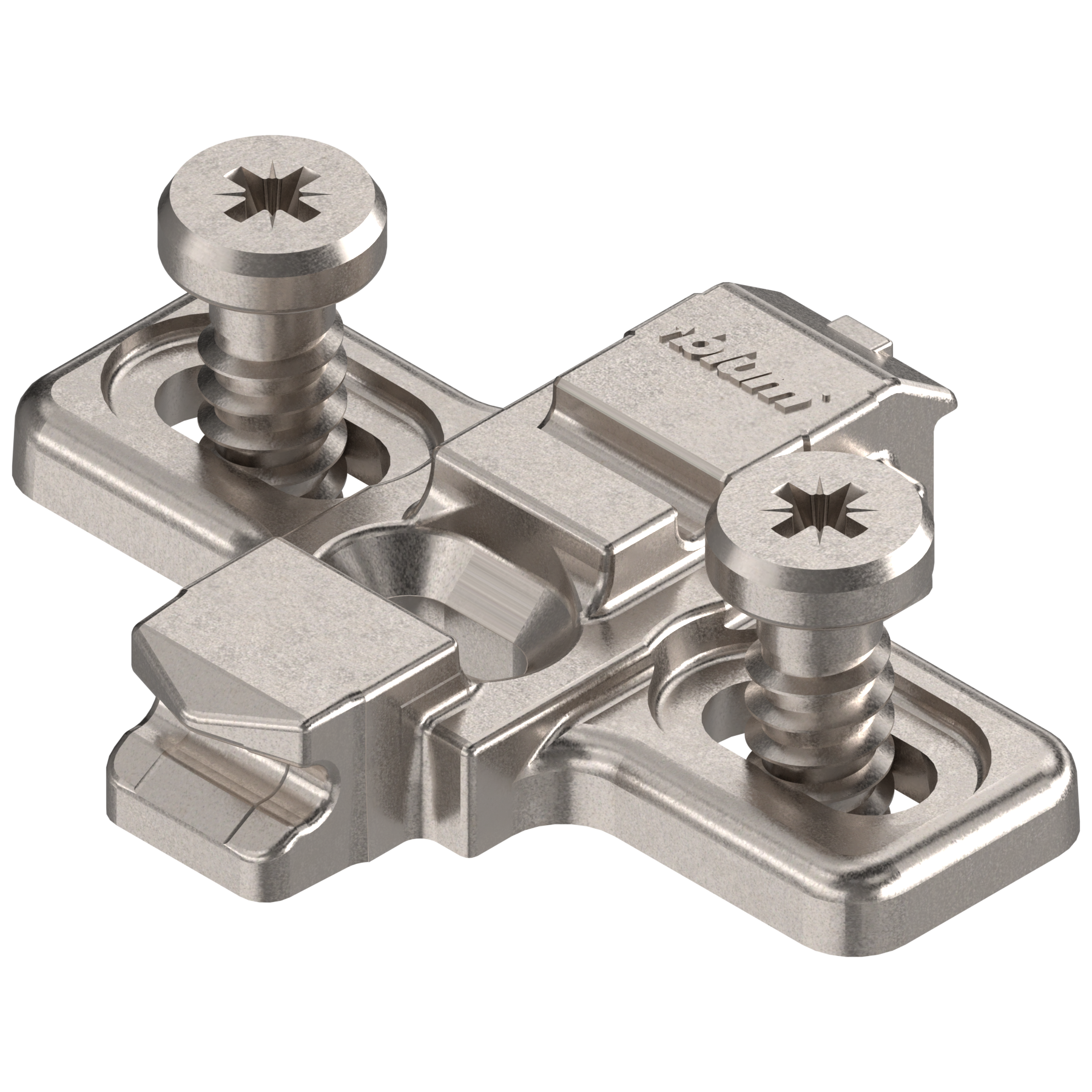 CLIP mounting plates Wing mounting plates 0mm Nickel