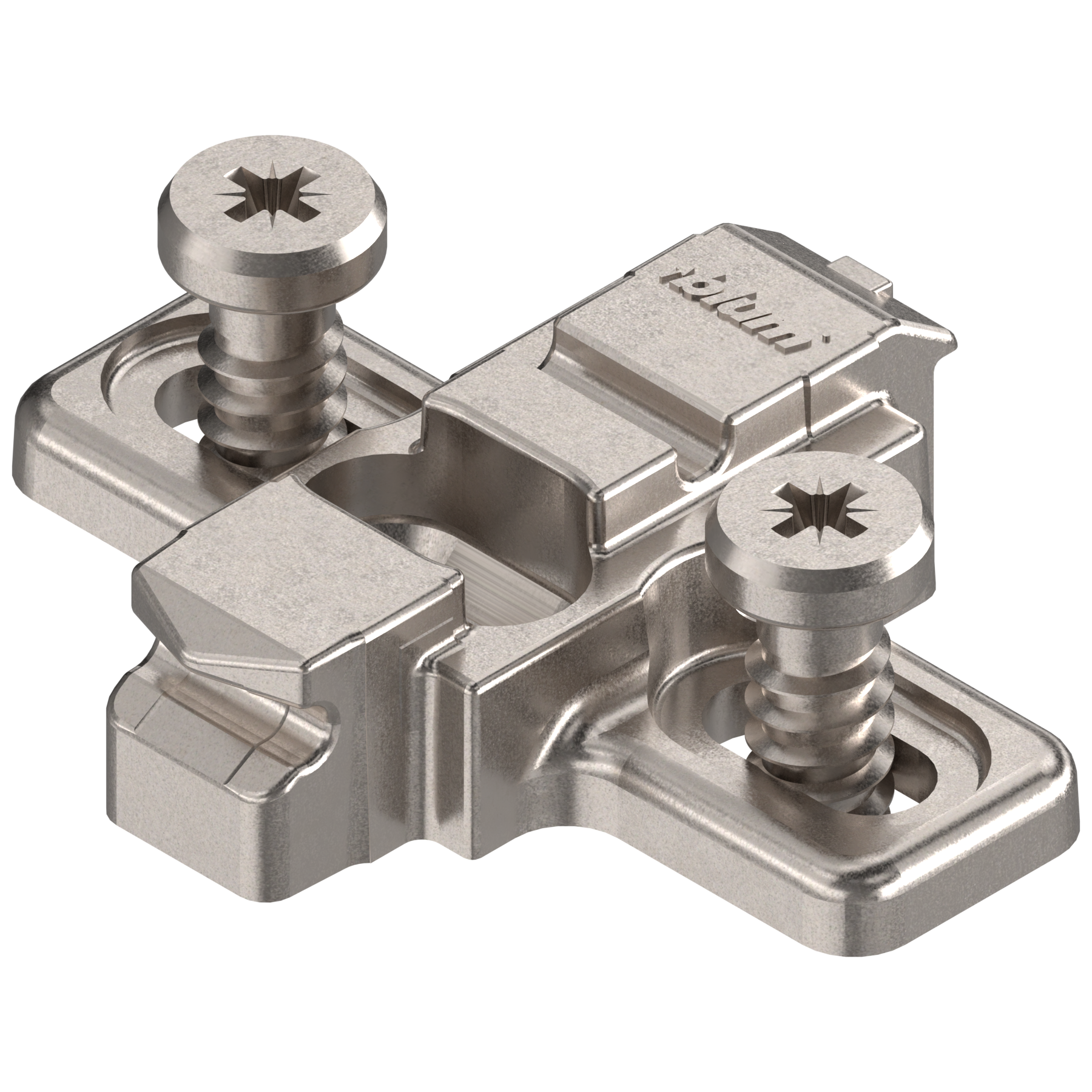 CLIP mounting plates Wing mounting plates 3mm Nickel