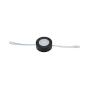 Light Round Plastic Black Warm White