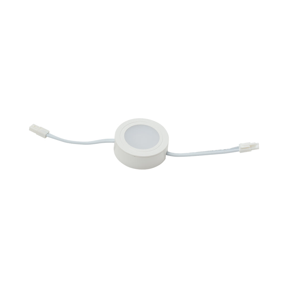Light Round Plastic White Clear White