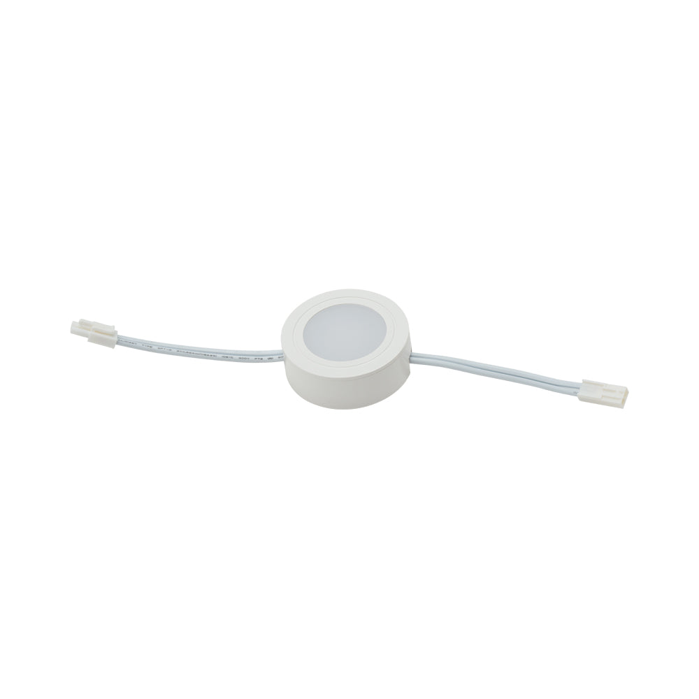 Light Round Plastic White Warm White