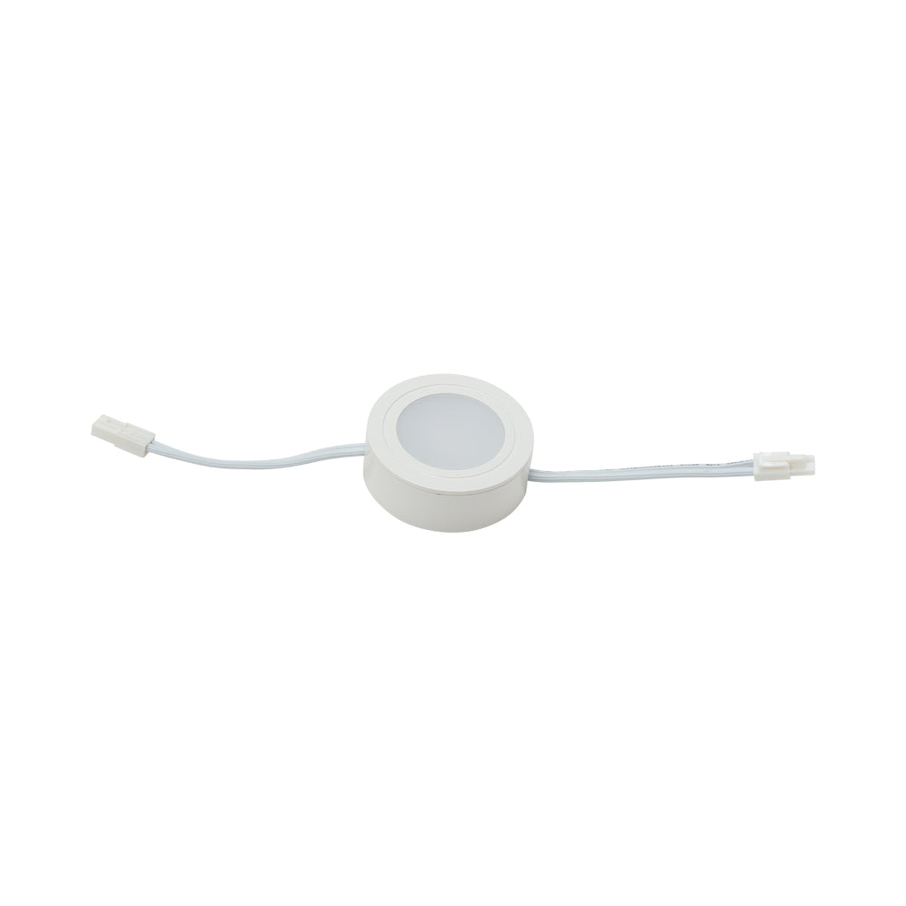 Light Round Plastic White Warm White