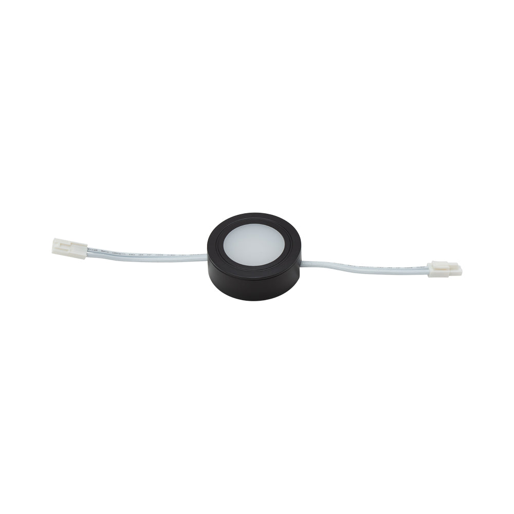 Light Square Plastic Black Warm White
