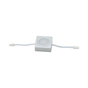 Light Square Plastic Silver Clear White