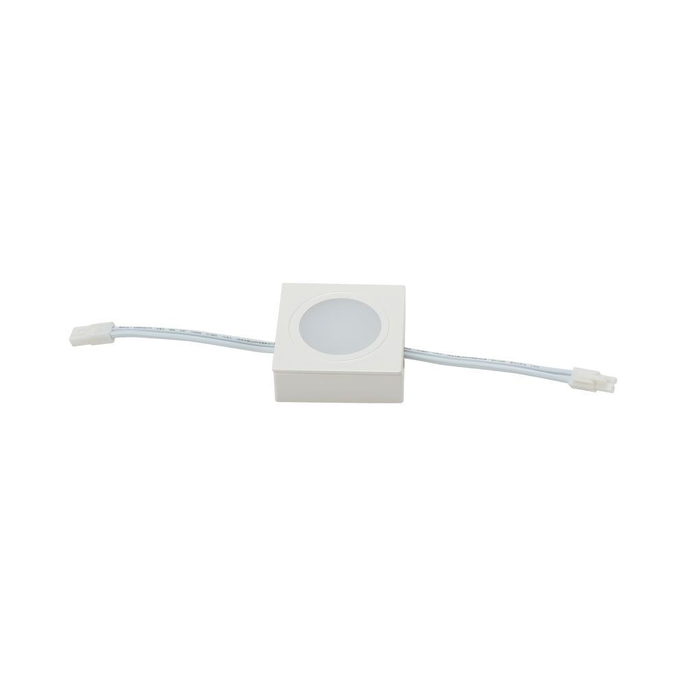 Light Square Plastic White Warm White