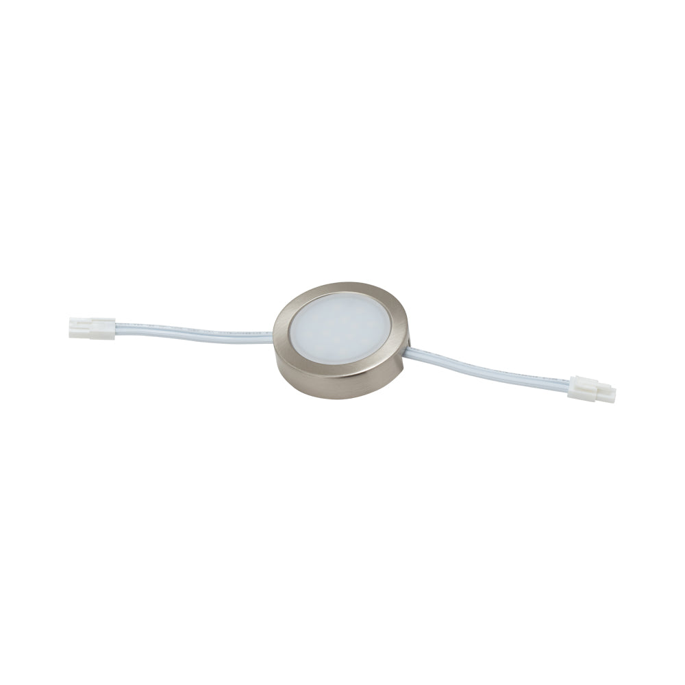 Light Round Steel Clear White
