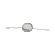 Light Round Steel Warm White