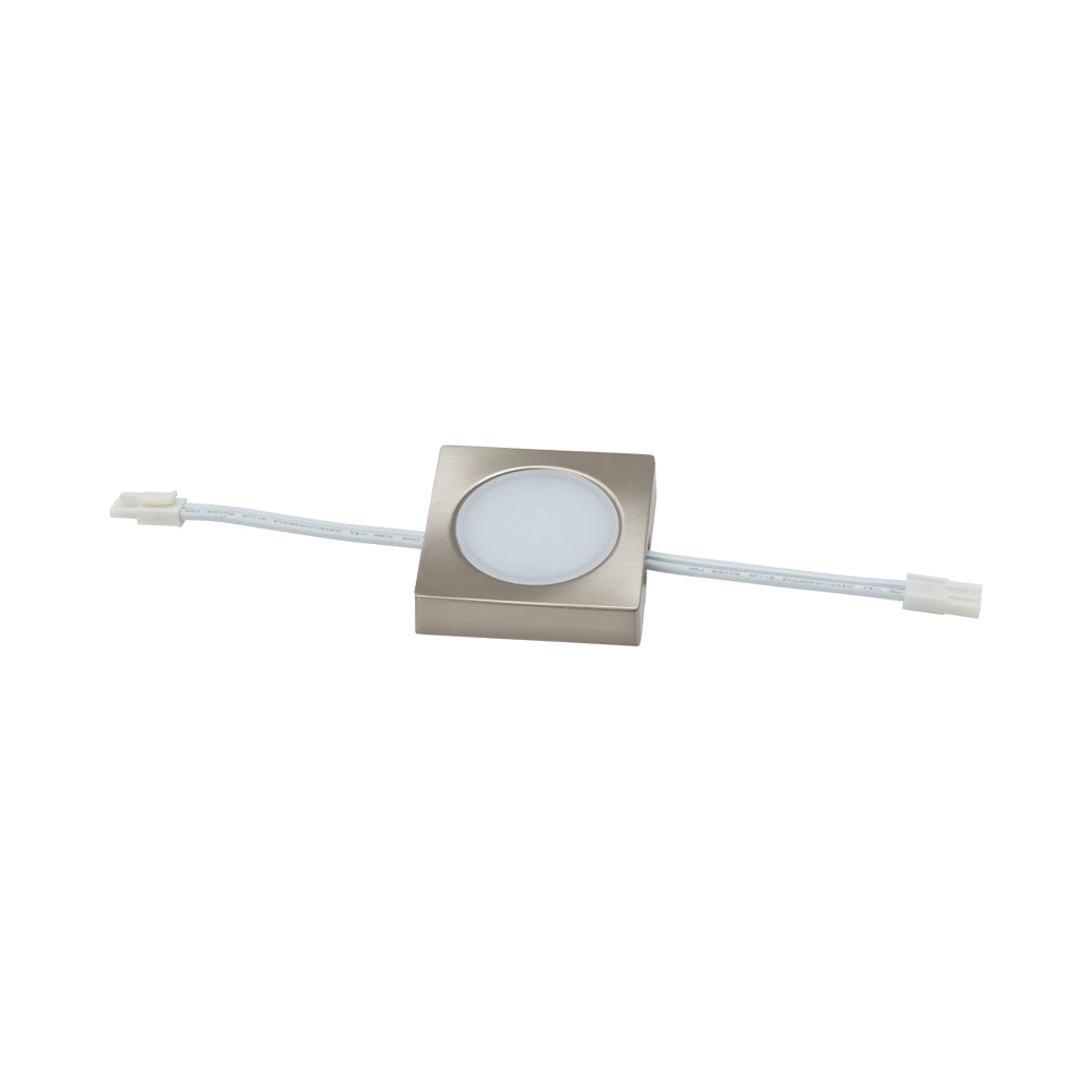 Light Square Steel Warm White