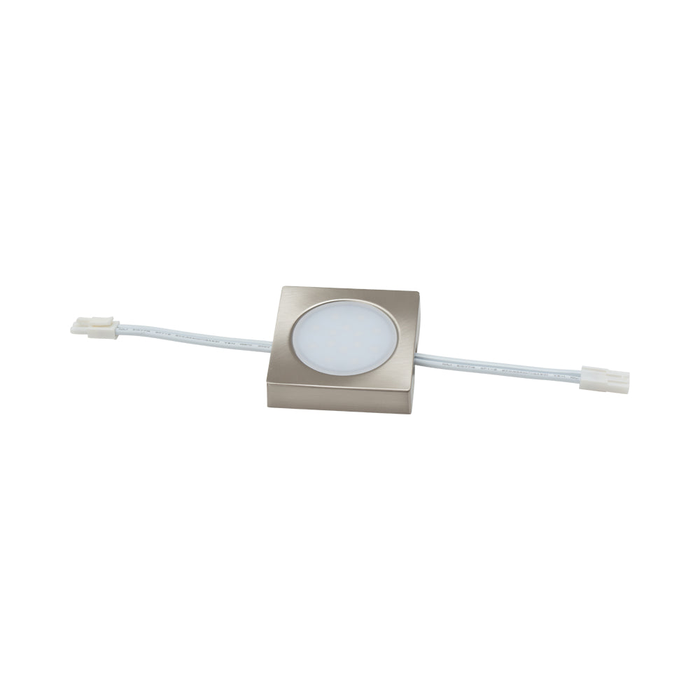 Light Square Steel Warm White
