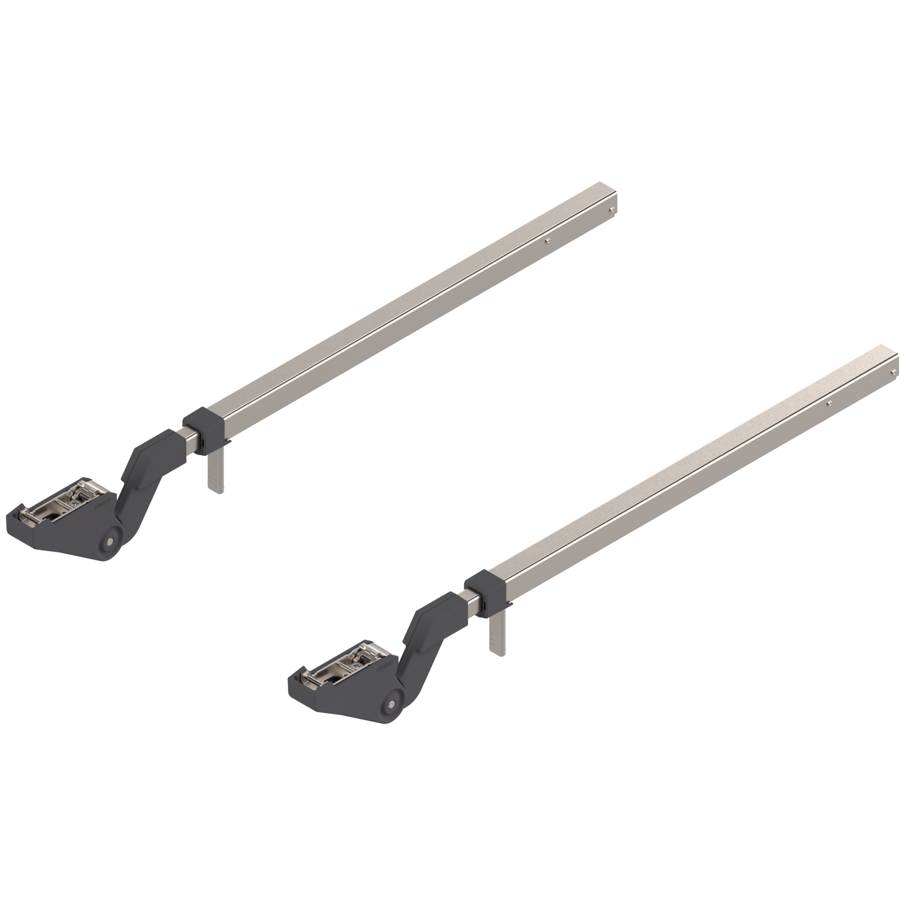 AVENTOS HF Arm assembly Nickel Cabinet range height 35" to 42"