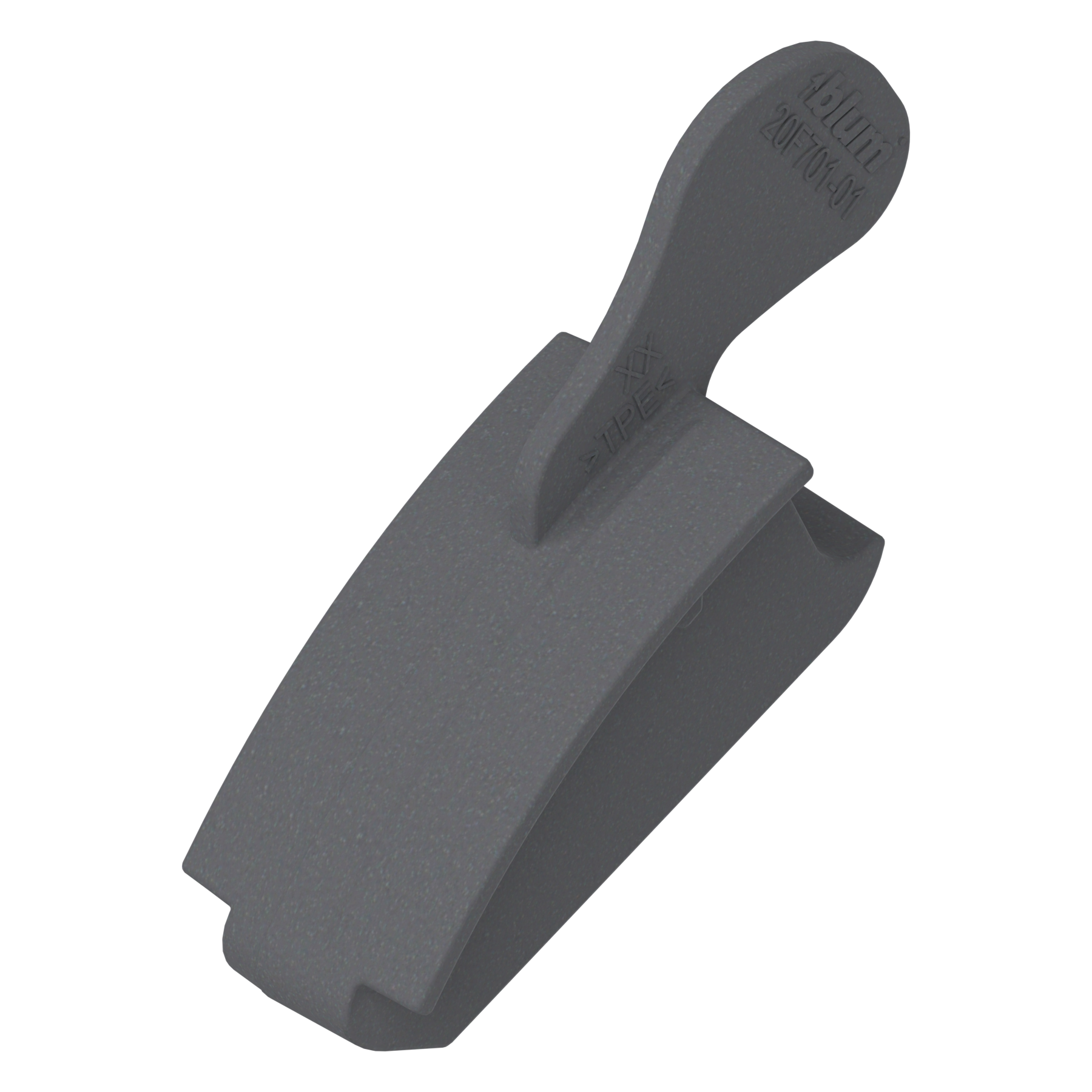 AVENTOS HF accessories Restriction clip 83° Deep Grey