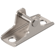 AVENTOS HK-XS accessories Door mounting plates Wood/wide alu Nickel