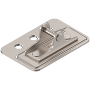 AVENTOS HK-XS accessories Door mounting plates FF - large OL Nickel