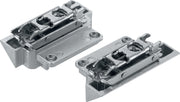 AVENTOS HK-S Mounting plates Narrow alu Nickel