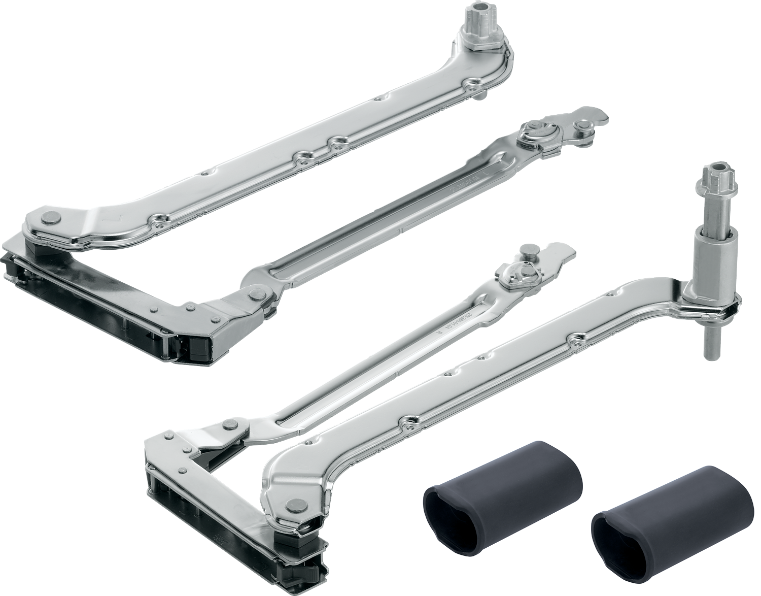 AVENTOS HL Arm assembly Nickel Cabinet Height 11-13/16" to 13-3/4"