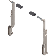 AVENTOS HL Arm assembly Nickel Cabinet Height 17-11/16" to 22-13/16"