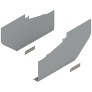 AVENTOS HS Cover set Light Grey / Deep Grey