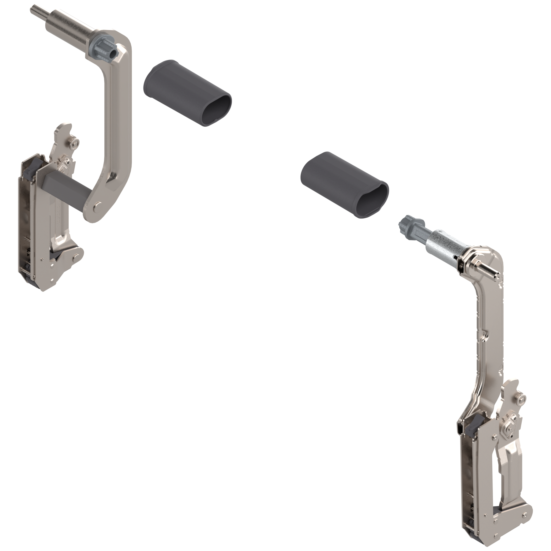 SERVO-DRIVE for AVENTOS HL Arm assembly Nickel Cabinet height 300-349 mm