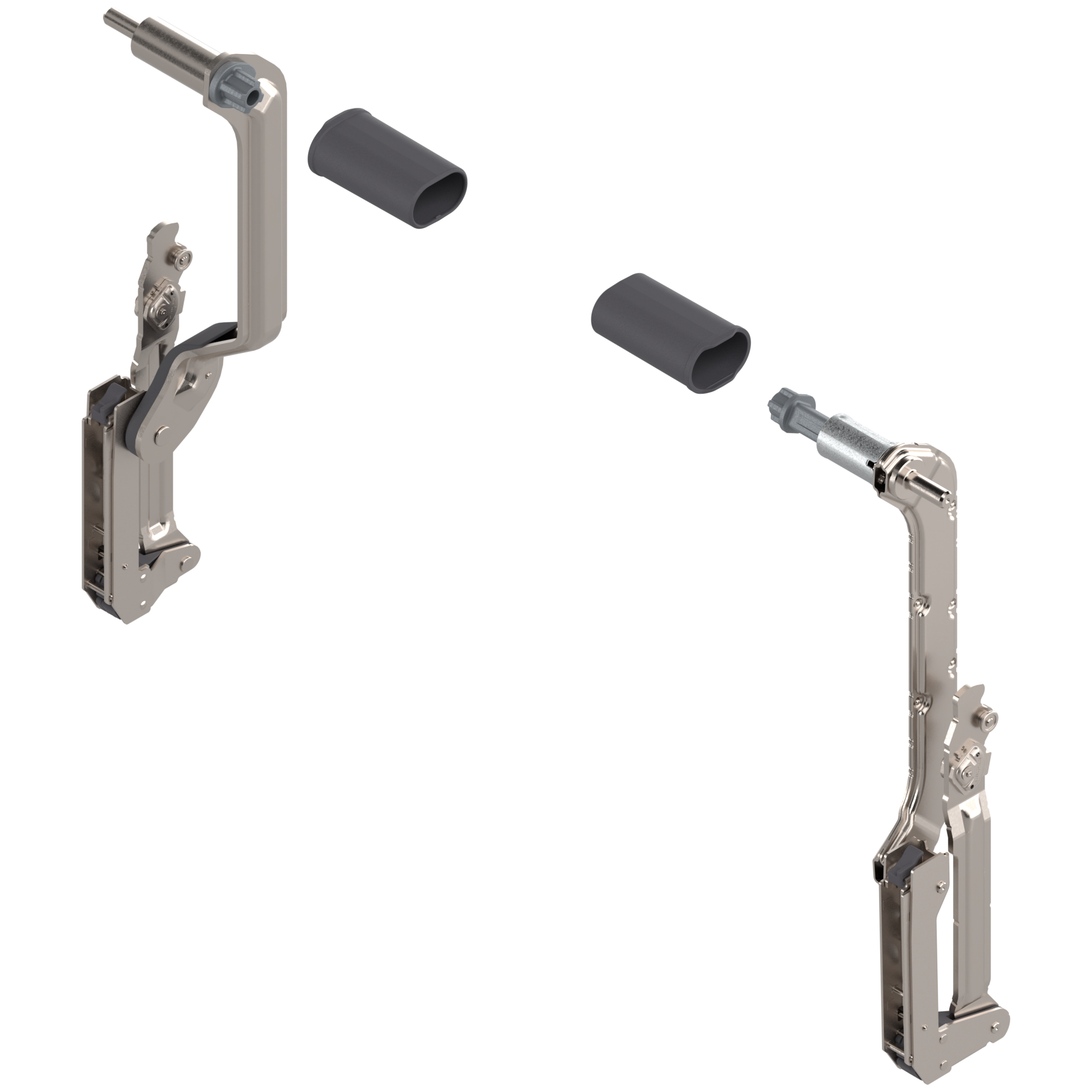 SERVO-DRIVE for AVENTOS HL Arm assembly Nickel Cabinet height 350-399 mm