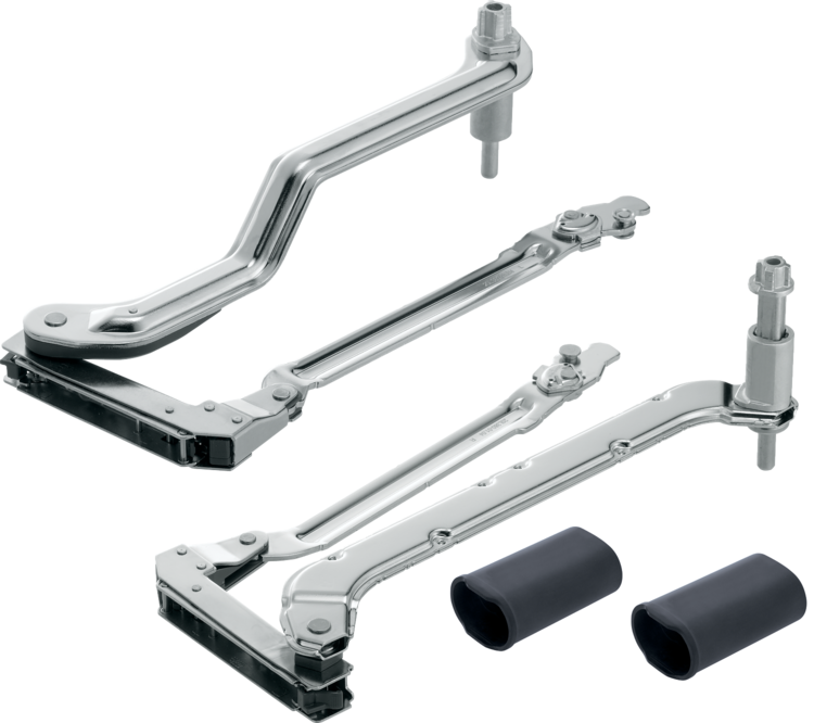 SERVO-DRIVE for AVENTOS HL Arm assembly Nickel Cabinet height 350-399 mm