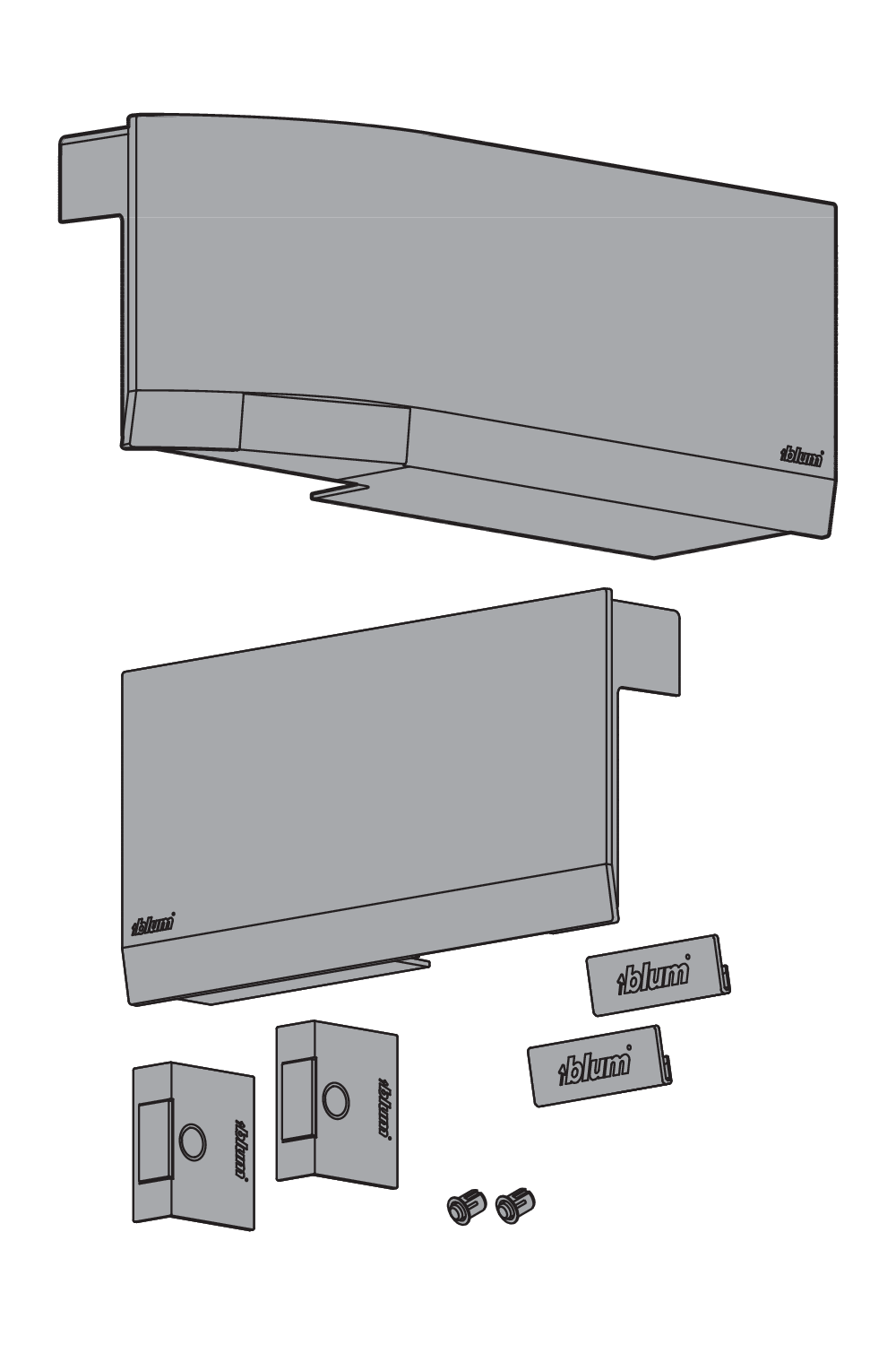 AVENTOS HK top stay lift cover cap set