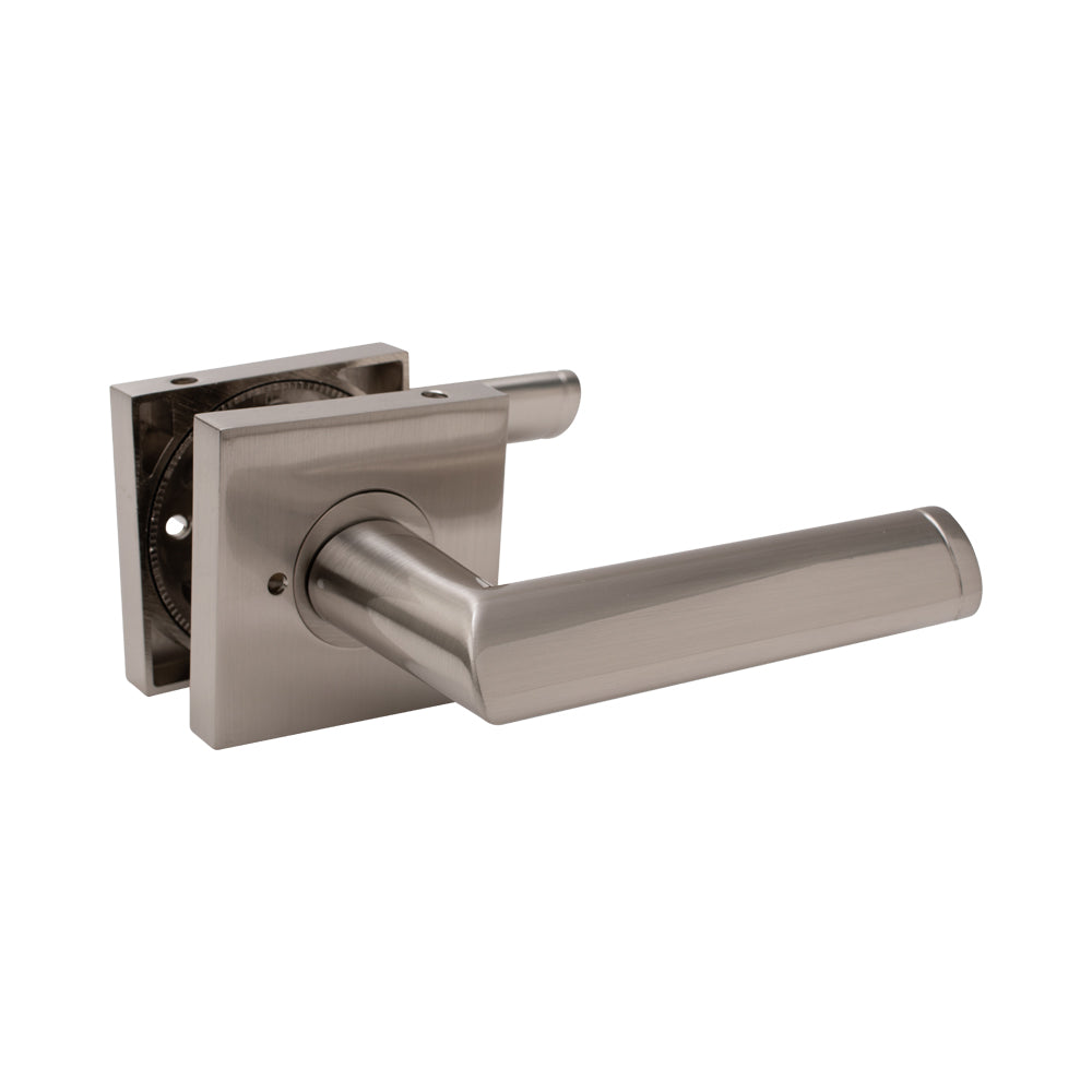 Door Lever Catania Privacy Satin Nickel