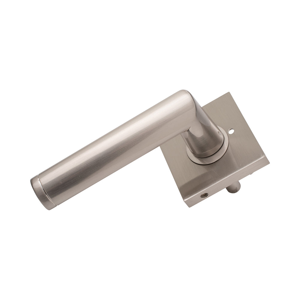 Door Lever Catania Privacy Satin Nickel
