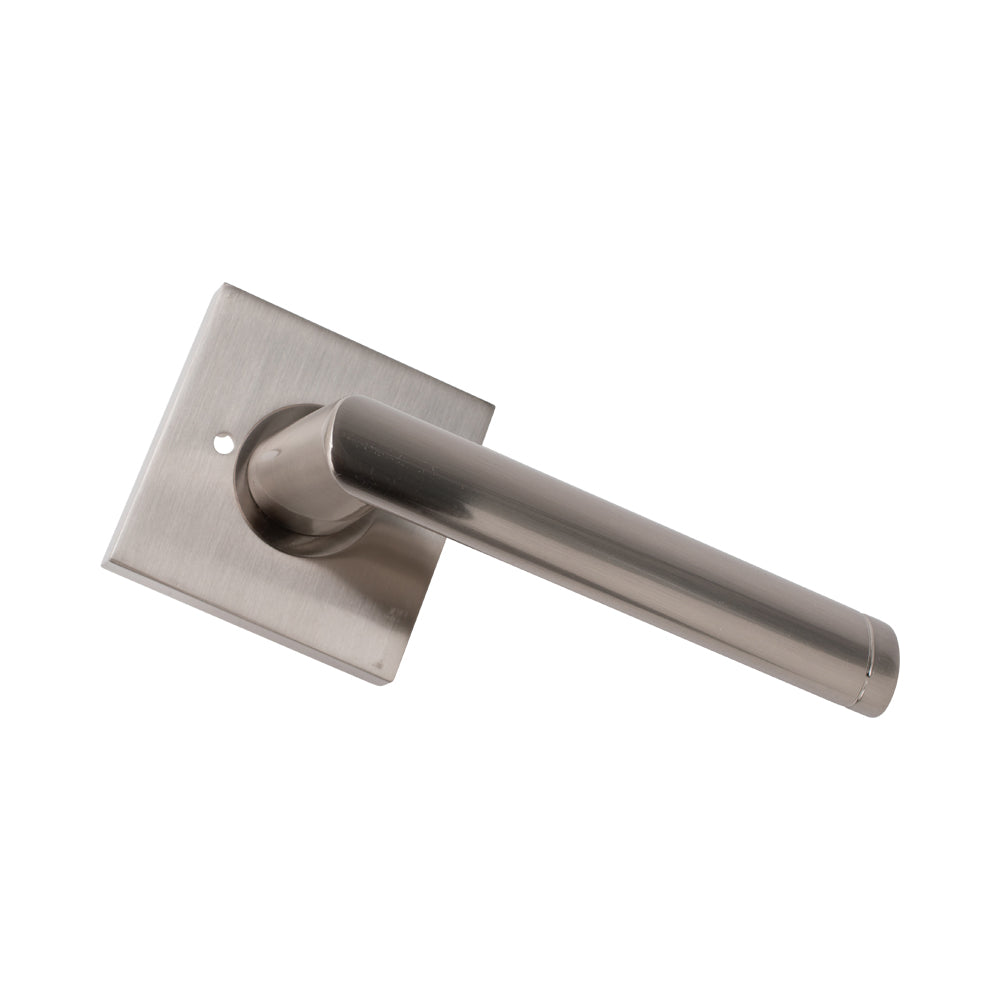 Door Lever Catania Passage Satin Nickel