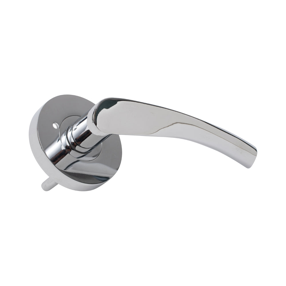 Door Lever Florence Privacy Chrome