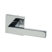 Door Lever Milano Passage Chrome