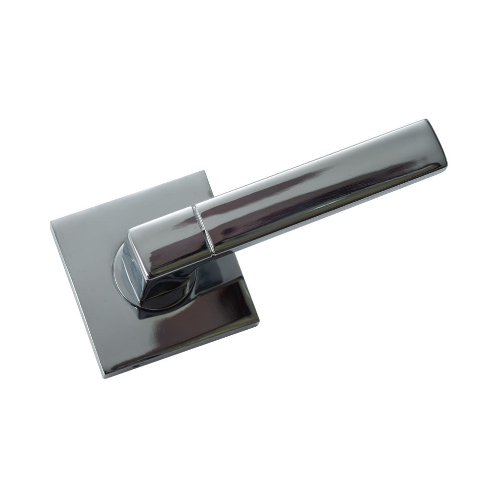 Door Lever Milano Passage Chrome