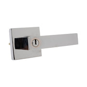 Door Lever Modica Entry Satin Nickel