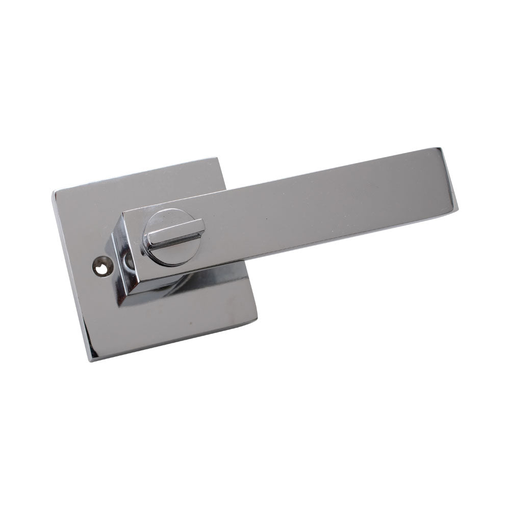 Door Lever Modica Entry Satin Nickel